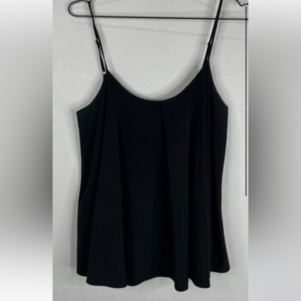 All Saints “Agnes Vest” Black Flowy Tank